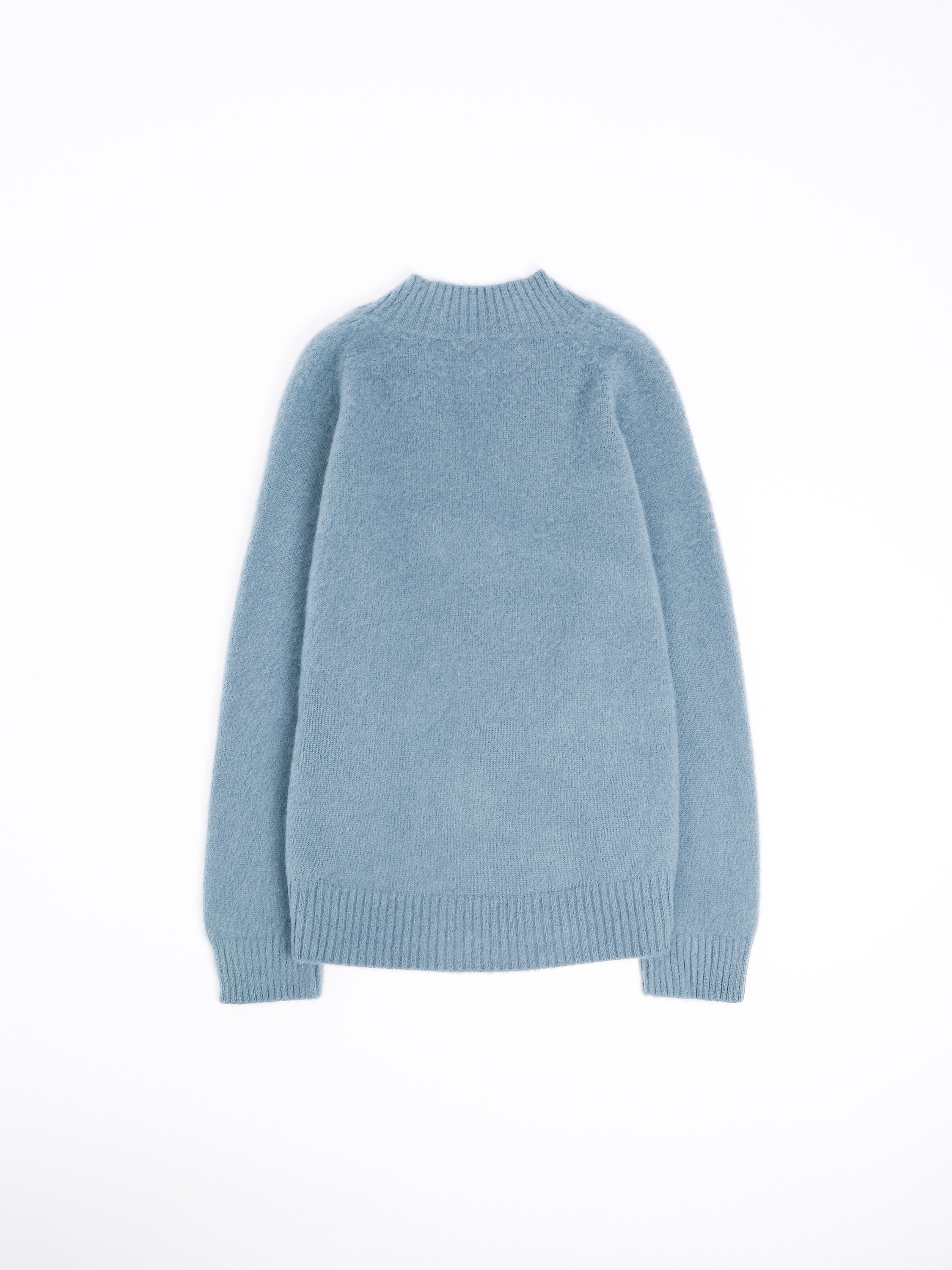 Cashmere V-Neck / Grey Blue