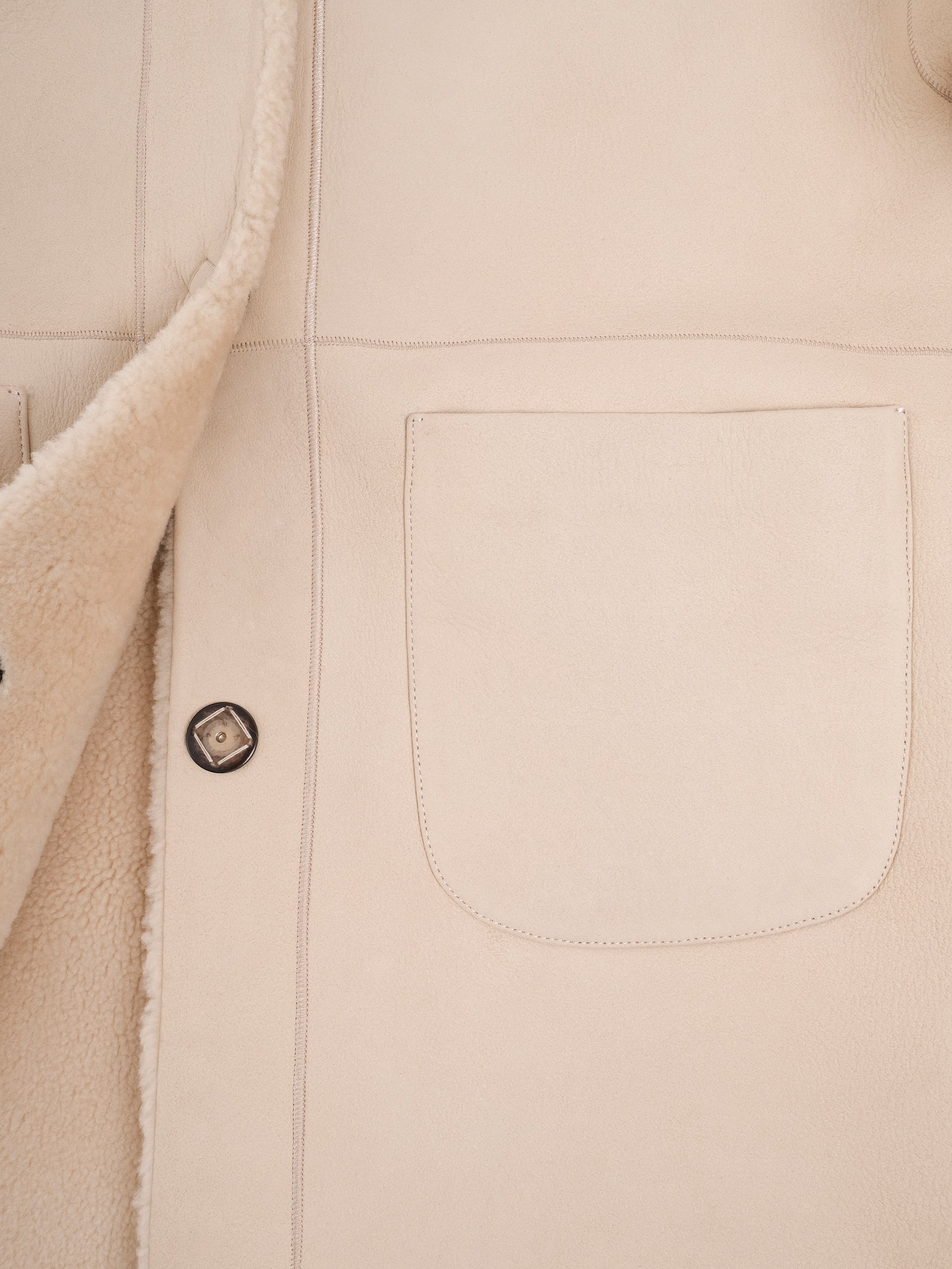 Rosetta Shearling Jacket / Butter