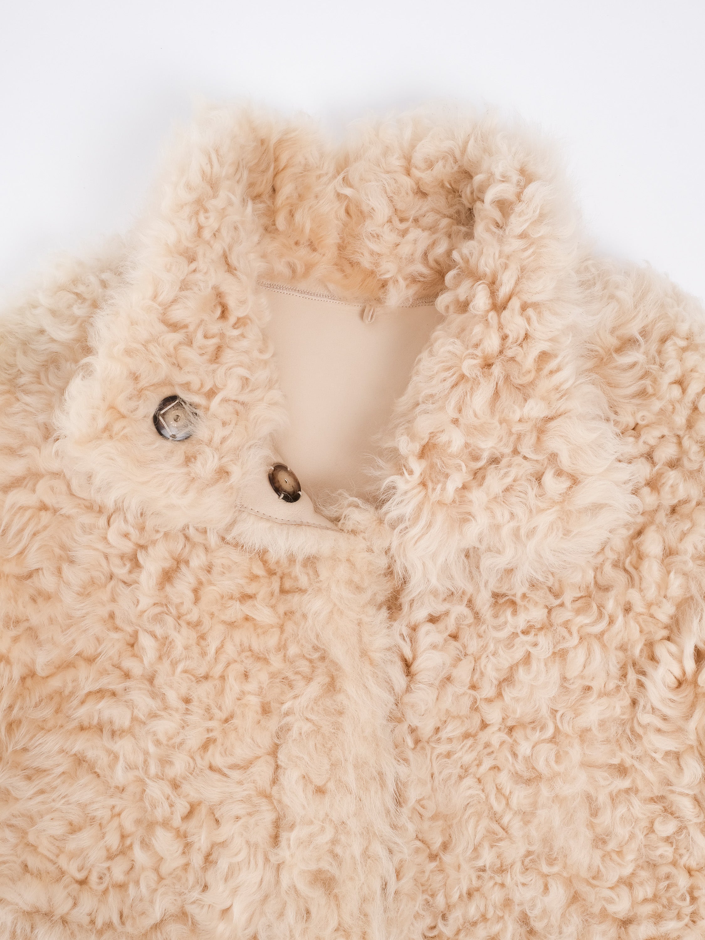 Lana Shearling Jacket / Butter