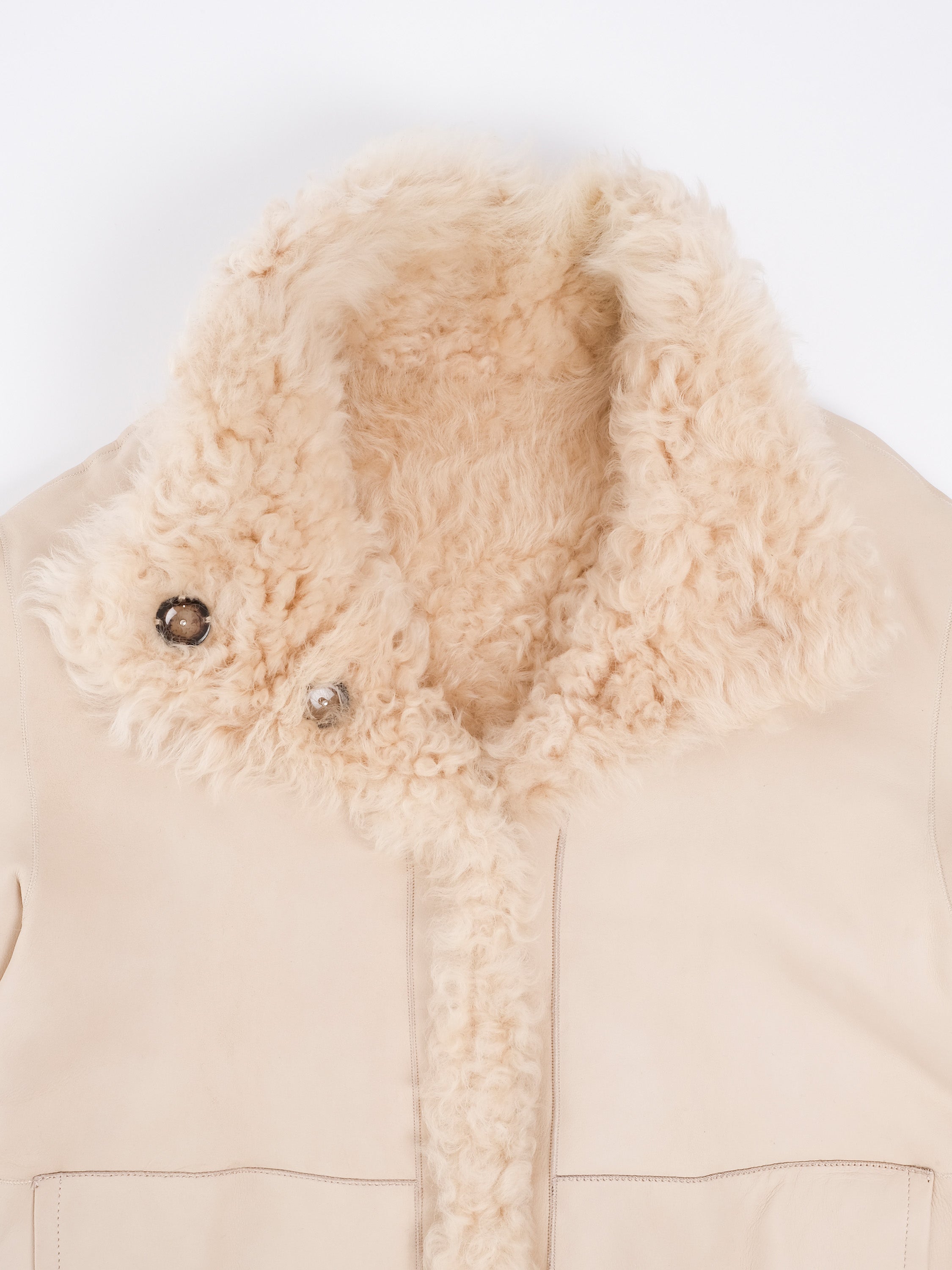 Lana Shearling Jacket / Butter