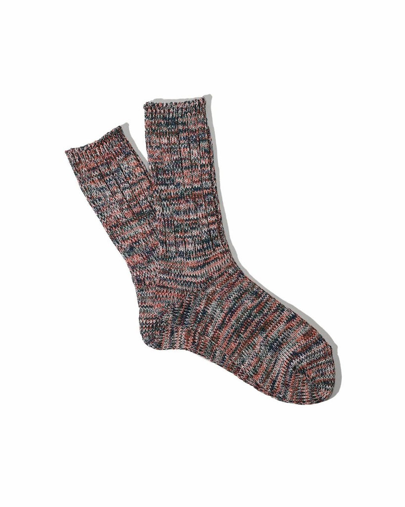 5 Color Mix Crew / Orange - STER/EO MUCSocksAnonymous IsmOrange