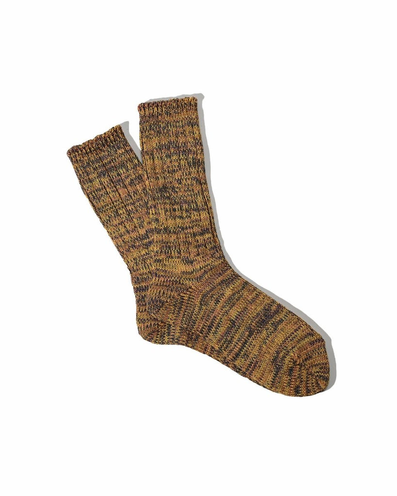 5 Color Mix Crew / Yellow - STER/EO MUCSocksAnonymous IsmYellow