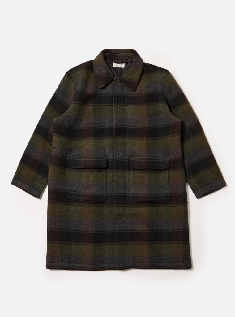 Account Coat Wool Check / Black/Brown Wool Check - STER/EO MUCCoatUniversal WorksMMulticolour