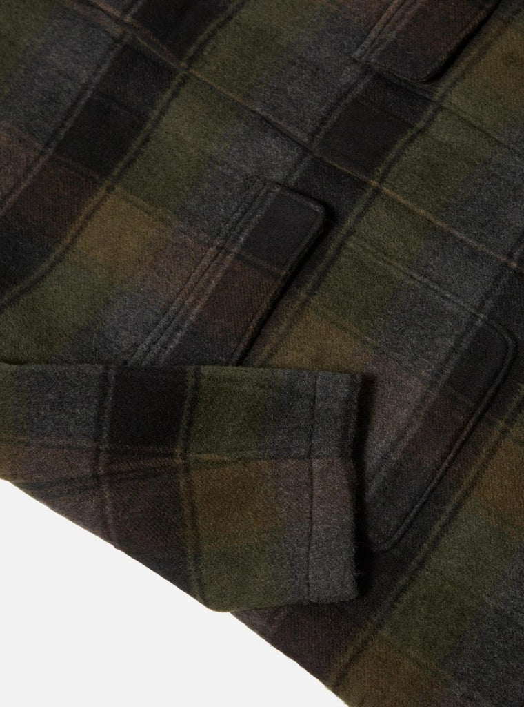 Account Coat Wool Check / Black/Brown Wool Check - STER/EO MUCCoatUniversal WorksMMulticolour