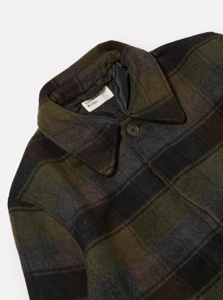 Account Coat Wool Check / Black/Brown Wool Check - STER/EO MUCCoatUniversal WorksMMulticolour