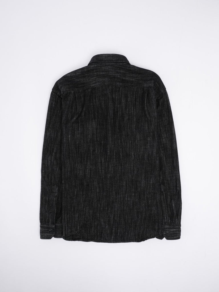 Alberto Field Shirt / Black Melange - STER/EO MUCOvershirtSalvatore PiccoloMBlack