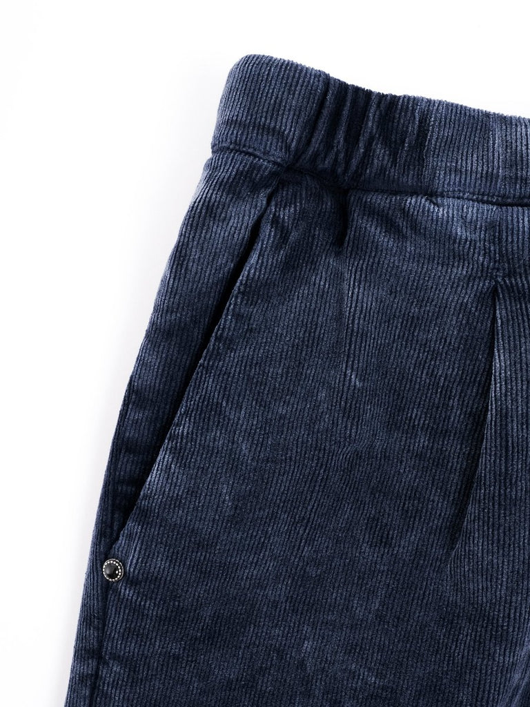 Alex Washed Corduroy / Navy - STER/EO MUCTrousersWhite Sand48Blue