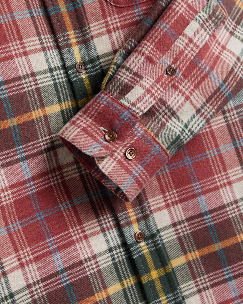 Alpi Check / Creme/Green/Red - STER/EO MUCPatterned ShirtsPortuguese FlannelMMulticolor
