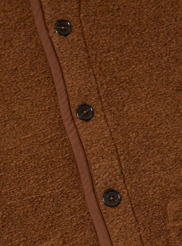 Alvar Fleece Lancaster Jacket / Cumin - STER/EO MUCCardigansUniversal WorksMBrown