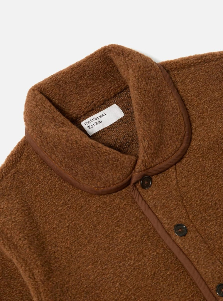 Alvar Fleece Lancaster Jacket / Cumin - STER/EO MUCCardigansUniversal WorksMBrown