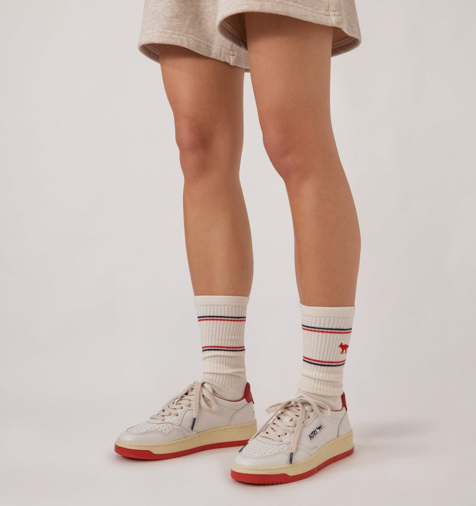 Autry x Kitsune Socks / White - STER/EO MUCSocksAutry