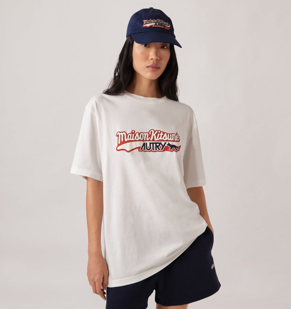 Autry x Kitsune T-Shirt / White - STER/EO MUCT-ShirtAutryMWhite