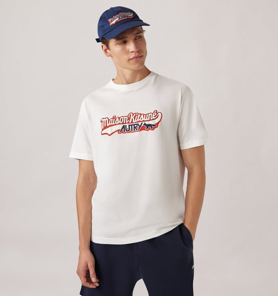 Autry x Kitsune T-Shirt / White - STER/EO MUCT-ShirtAutryMWhite