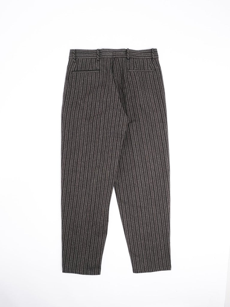 Black Herringbone Stripe Pant / Black Herringbone Stripe - STER/EO MUCTrousersSalvatore Piccolo48Grey