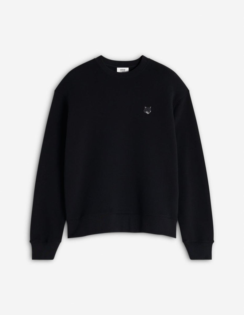 Bold Fox Head Patch Comfort Sweatshirt / Black - STER/EO MUCSweaterMaison KitsunéMBlack