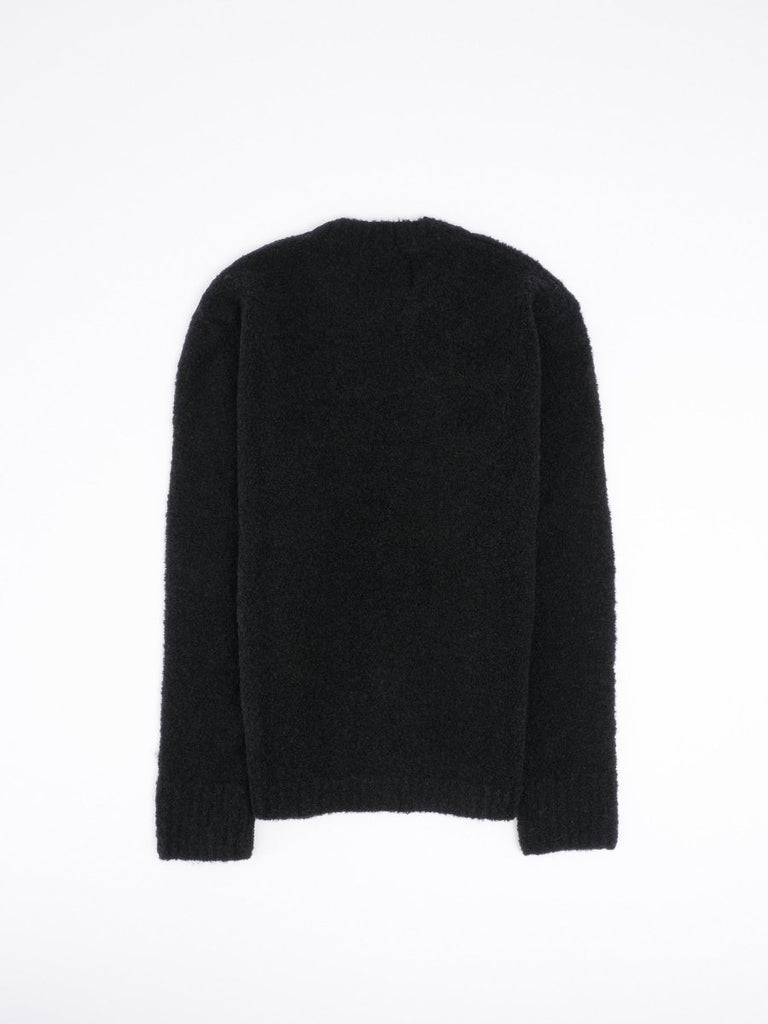 Bouclet Crew Neck / Nero - STER/EO MUCCrewneckSeven Gauge3Black