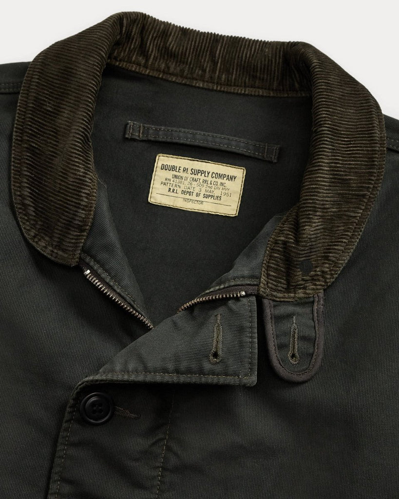 Bower Deck Jacket / Vintage Black - STER/EO MUCJacketRRLMBlack