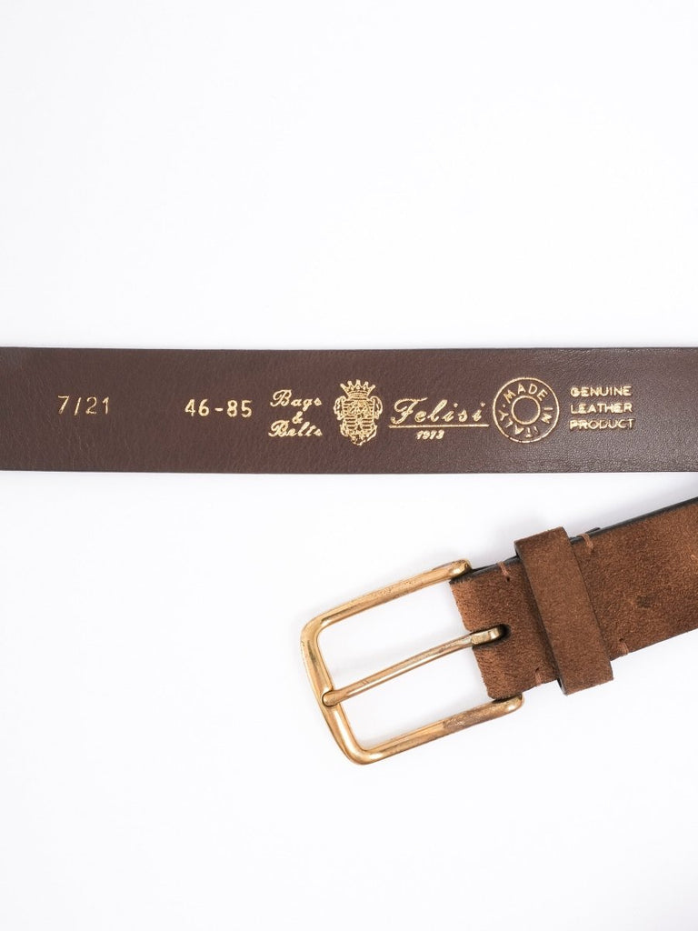Buckle Suede Belt / Medio - STER/EO MUCLeather BeltFelisi85Brown