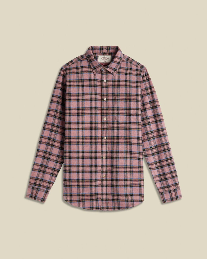 Cais Check Shirt / Rose Check - STER/EO MUCPatterned ShirtsPortuguese FlannelMRose