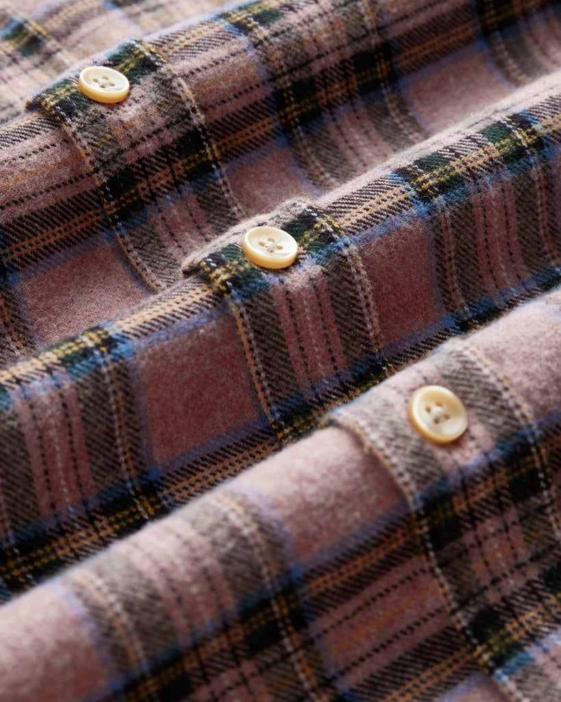 Cais Check Shirt / Rose Check - STER/EO MUCPatterned ShirtsPortuguese FlannelMRose
