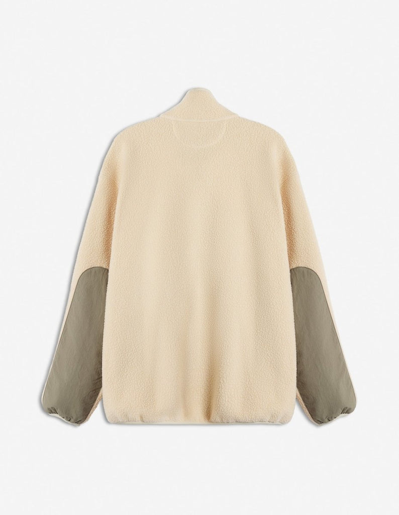 Camp Fleece Jacket / Ecru - STER/EO MUCJacketMaison KitsunéMBeige