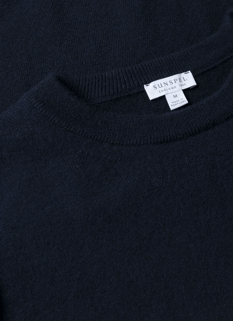 Cashmere Crew / Navy - STER/EO MUCKnitwearSunspelMBlue