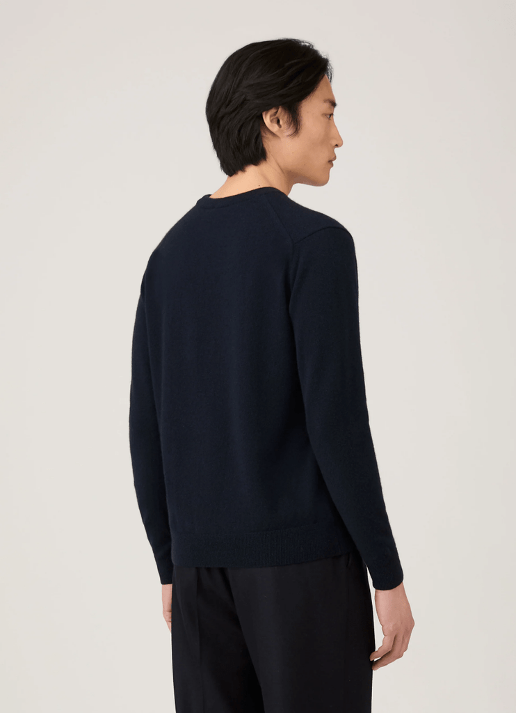 Cashmere Crew / Navy - STER/EO MUCKnitwearSunspelMBlue