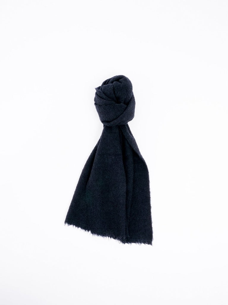 Charcoal Grande 50 x 190 / Navy - STER/EO MUCScarvesDestinBlue
