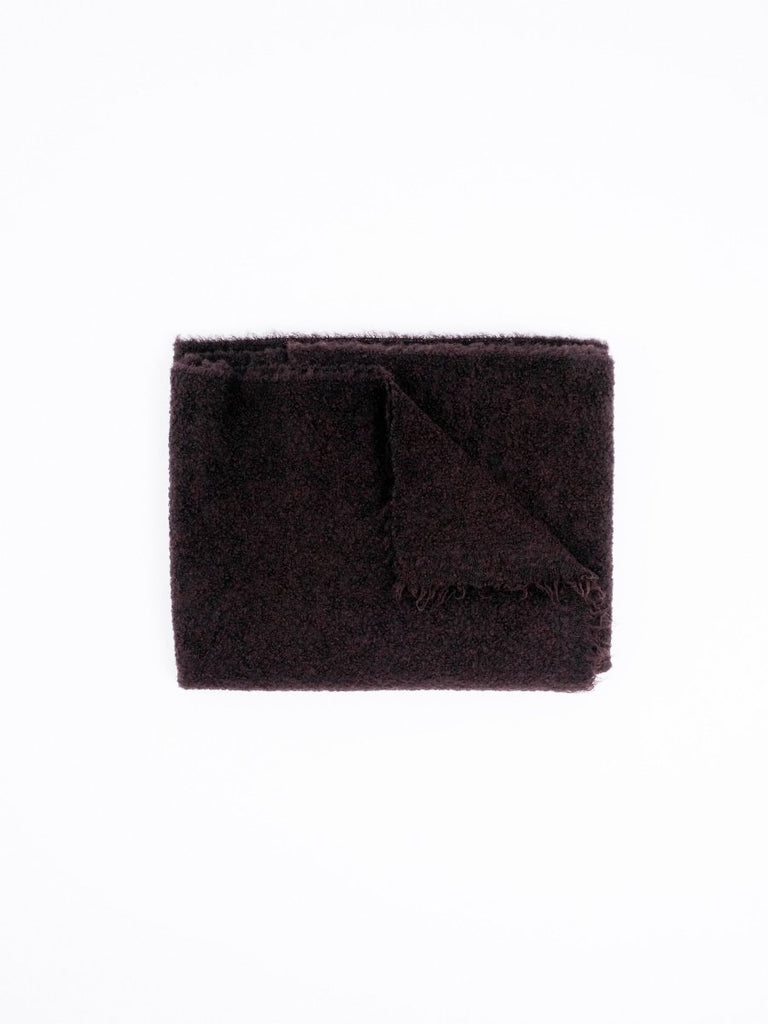 Charcoal Grande 50 x 190 / Port - STER/EO MUCScarvesDestinRed