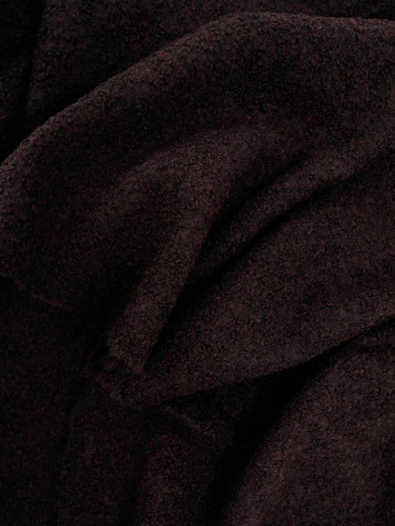 Charcoal Grande 50 x 190 / Port - STER/EO MUCScarvesDestinRed