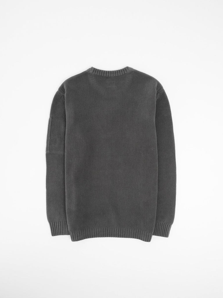 Chenille Cotton Crew Neck / Dark Shadow - STER/EO MUCKnitwearC.P. CompanyMGrey