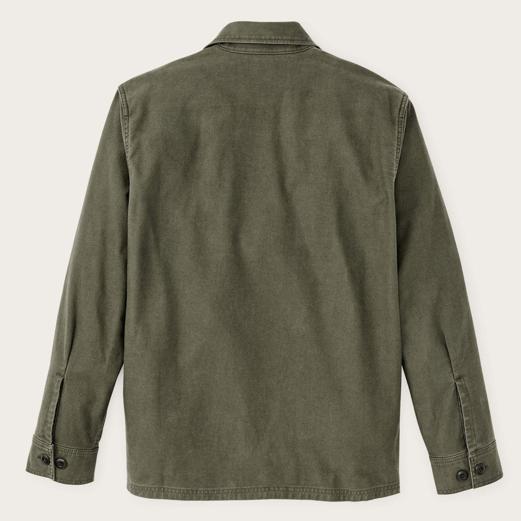 Clarkston Jac - Shirt Brushed Sateen / Surplus Green - STER/EO MUCOvershirtFilsonMGreen