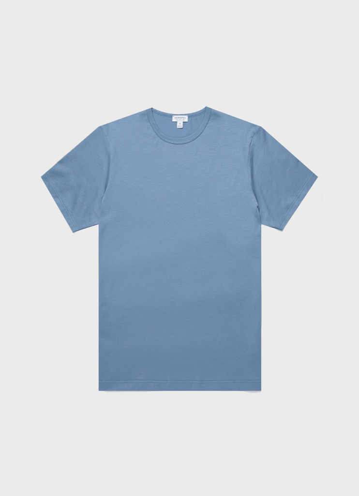 Classic T-Shirt / Como Blue - STER/EO MUCT-ShirtSunspelMBlue