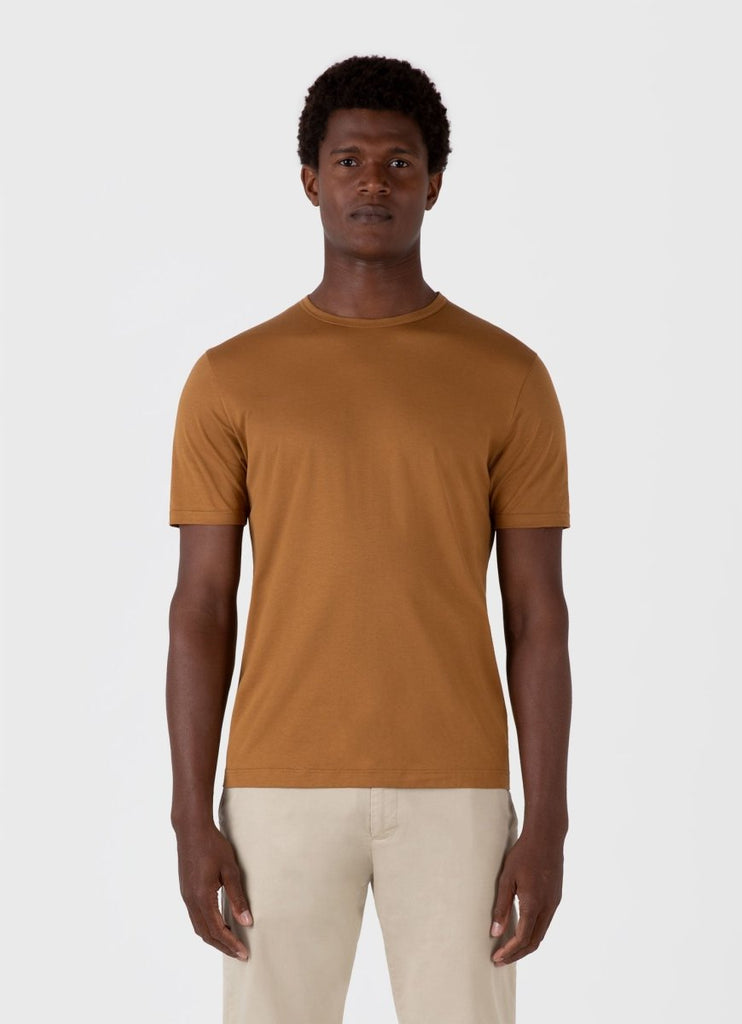 Classic T-Shirt / Golden Brown - STER/EO MUCT-ShirtSunspelSBrown