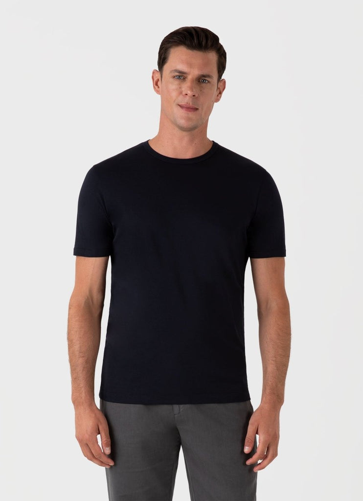 Classic T-Shirt / Midnight Navy - STER/EO MUCT-ShirtSunspelMBlue