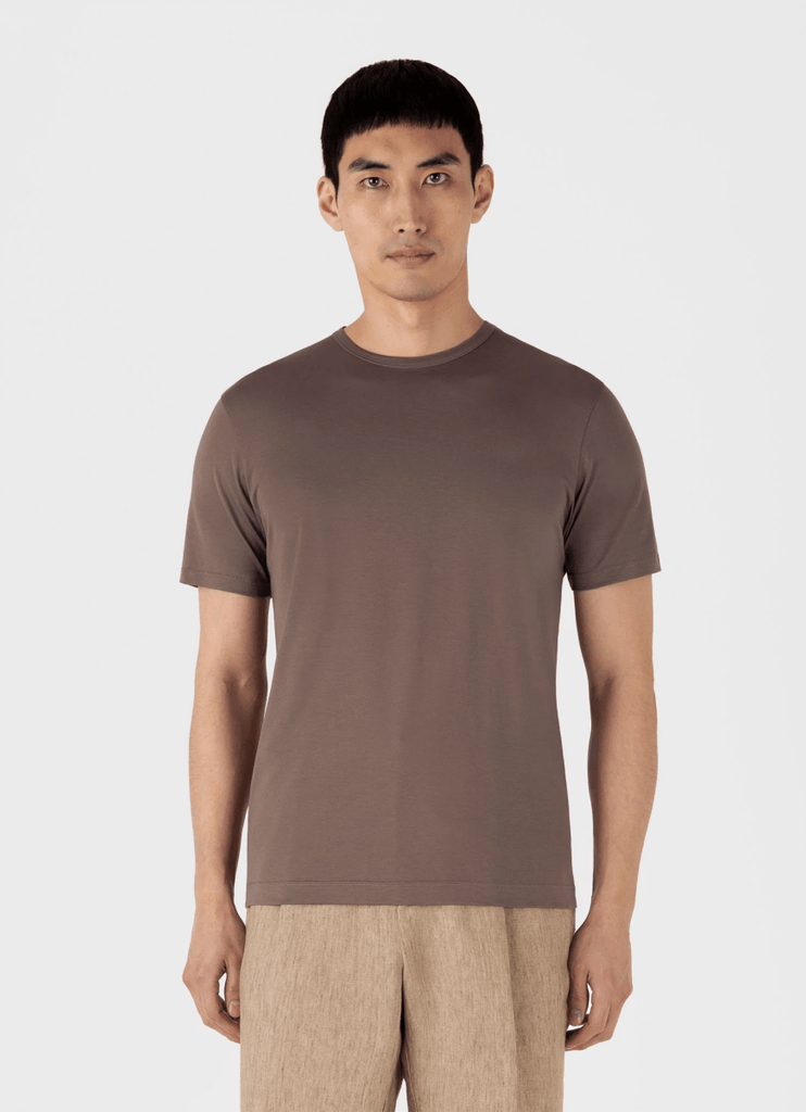 Classic T-Shirt / Walnut - STER/EO MUCT-ShirtSunspelSBrown