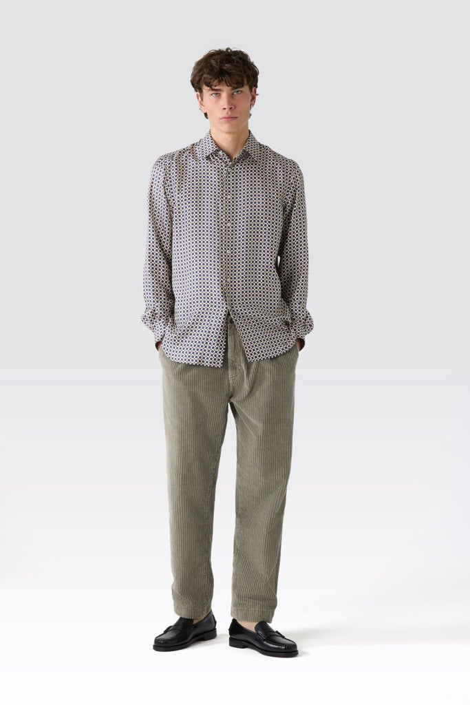 Corduroy Chino Loose Carrot Fit / Pigment Beetle - STER/EO MUCTrousersThe.Nim31Green