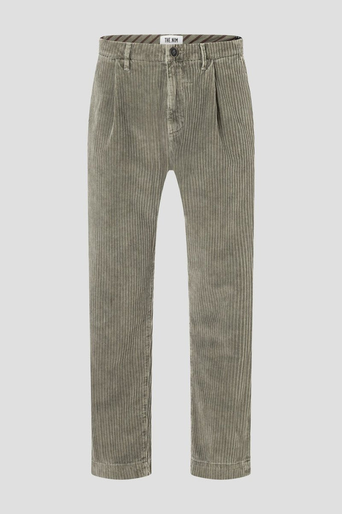 Corduroy Chino Loose Carrot Fit / Pigment Beetle - STER/EO MUCTrousersThe.Nim31Green