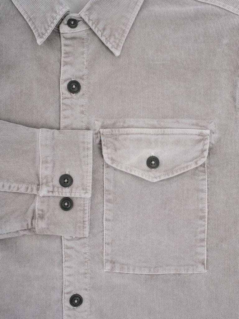 Corduroy Lens Shirt / London Fog - STER/EO MUCOvershirtC.P. CompanyMGrey