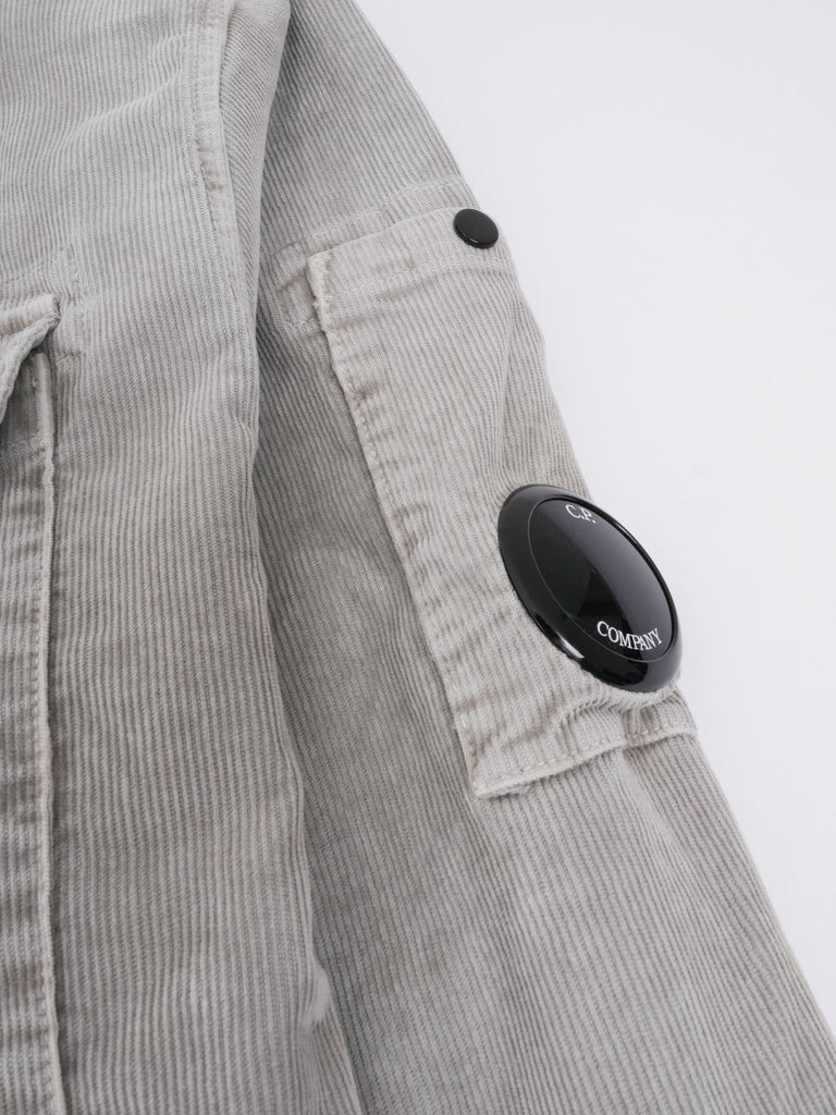 Corduroy Lens Shirt / London Fog - STER/EO MUCOvershirtC.P. CompanyMGrey