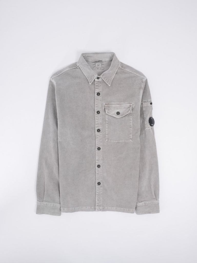 Corduroy Lens Shirt / London Fog - STER/EO MUCOvershirtC.P. CompanyMGrey