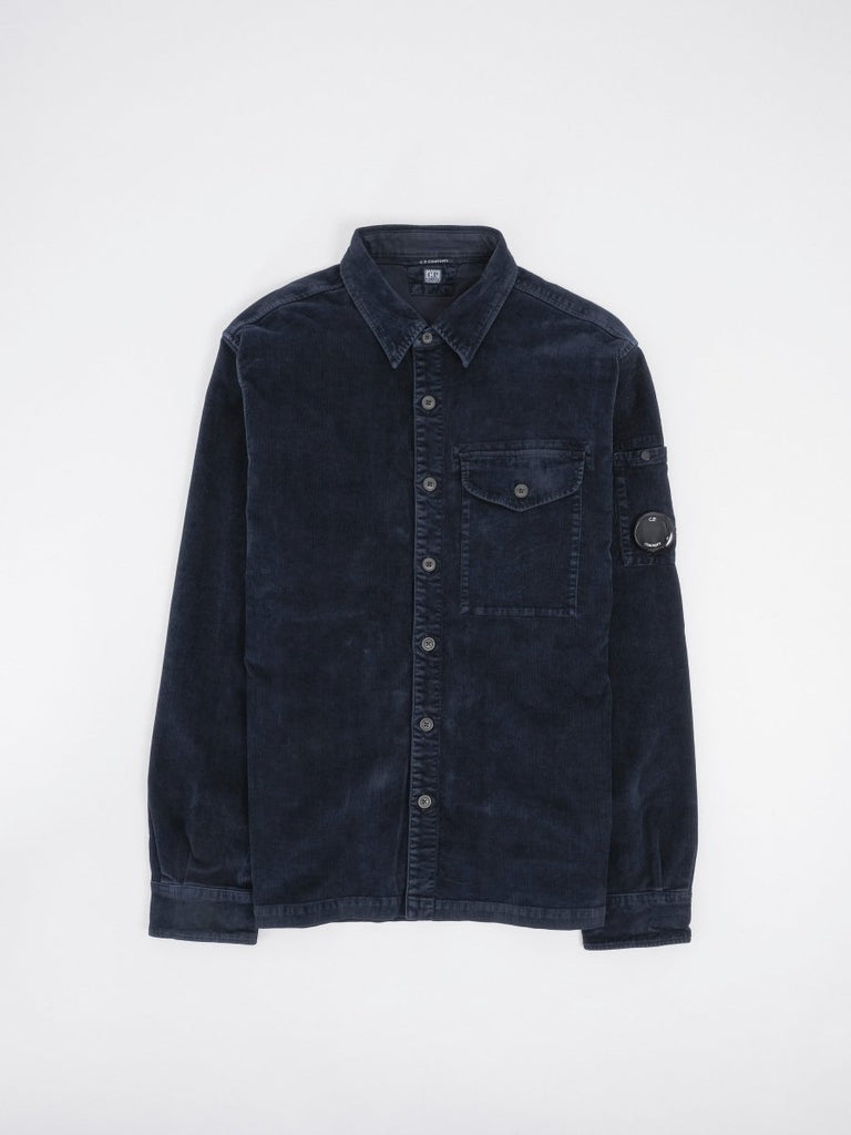 Corduroy Lens Shirt / Total Eclipse - STER/EO MUCOvershirtC.P. CompanyMBlue