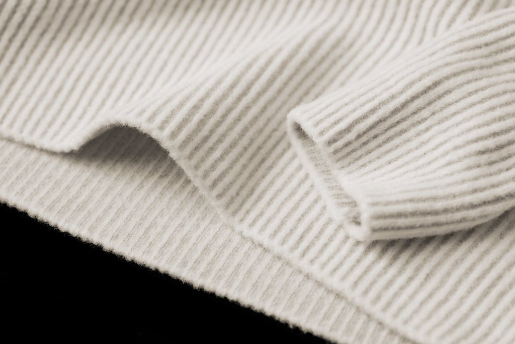 Crew Neck Fleece Knit / White Melange - STER/EO MUCKnitwearC.P. CompanyMWhite