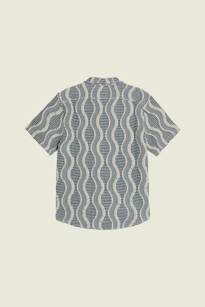 Cuba Waffle Shirt / Como - STER/EO MUCShirt Short SleeveOASMMulticolour