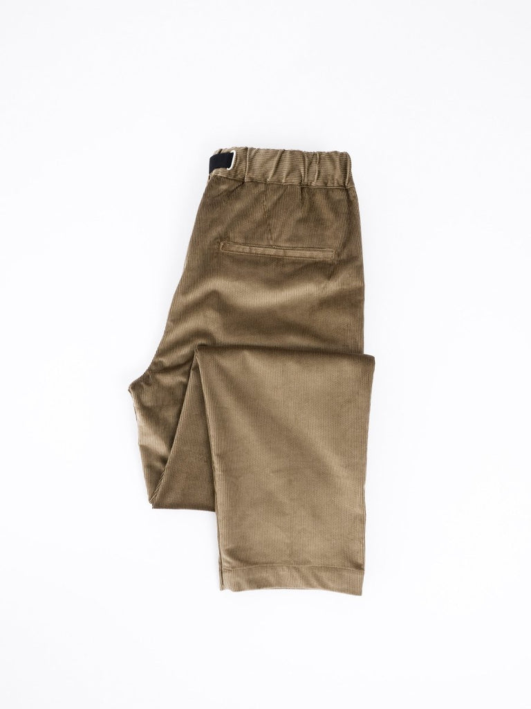 David Corduroy Pant / Khaki - STER/EO MUCTrousersWhite Sand46Beige