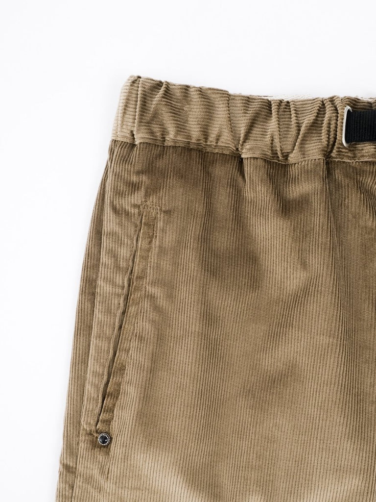 David Corduroy Pant / Khaki - STER/EO MUCTrousersWhite Sand46Beige