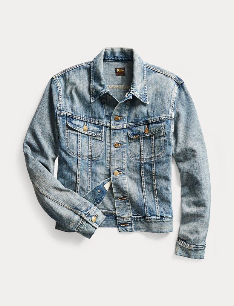 Denim Jacket / Leeland Wash - STER/EO MUCJacketRRLMBlue