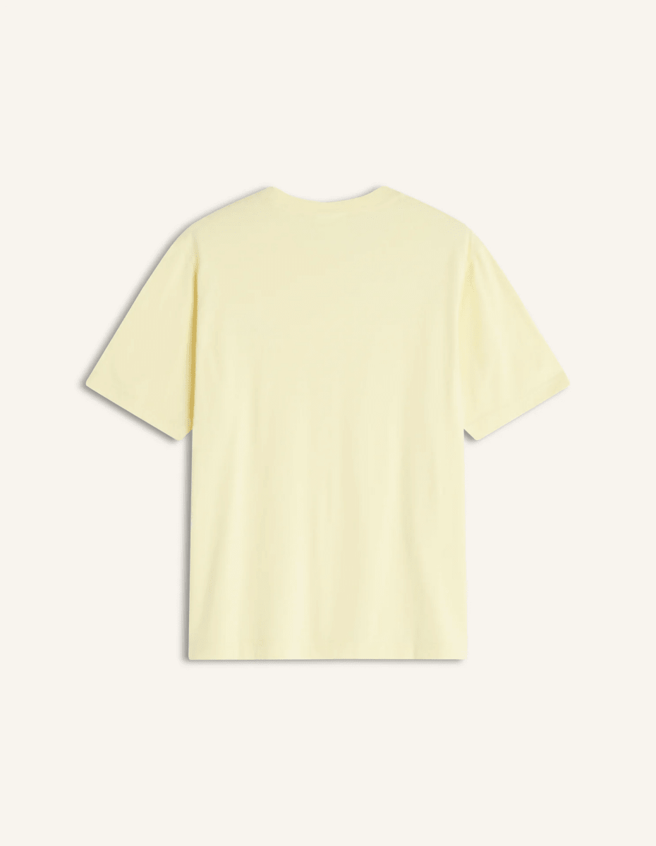 Dreaming Fox Comfort T-Shirt / Straw - STER/EO MUCT-ShirtMaison KitsunéMYellow