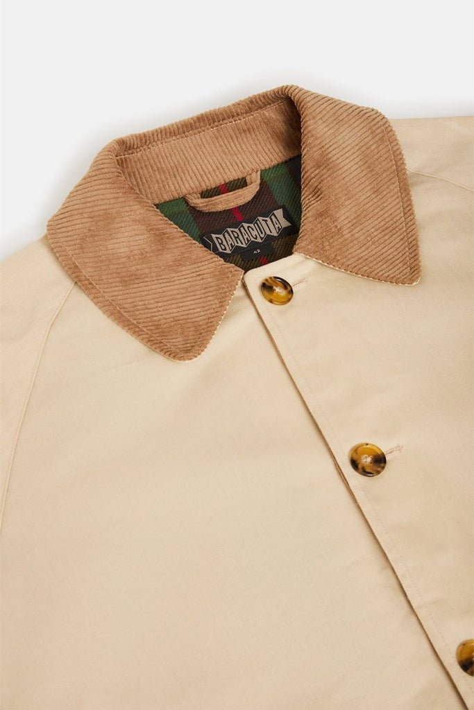 Dry Wax Deck Jacket / Antique White - STER/EO MUCJacketBaracuta42White