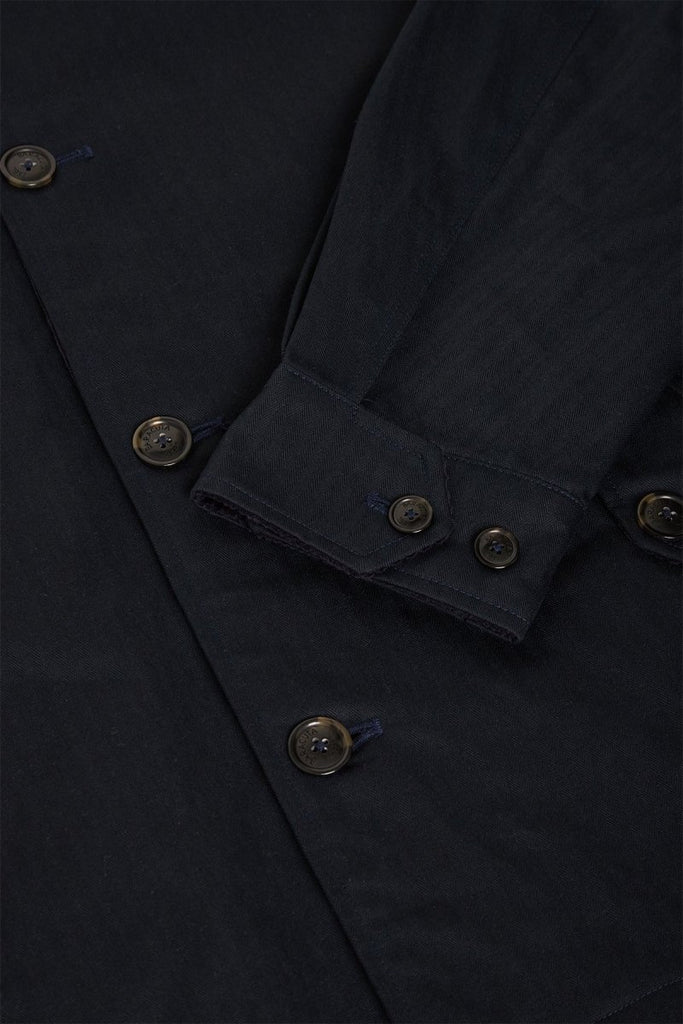 Dry Wax Deck Jacket / Dark Navy - STER/EO MUCJacketBaracuta42Blue